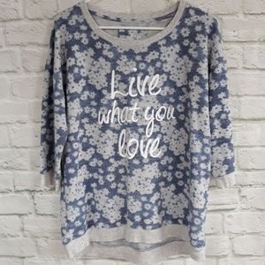 Sonoma Life Style oversize shirt size large